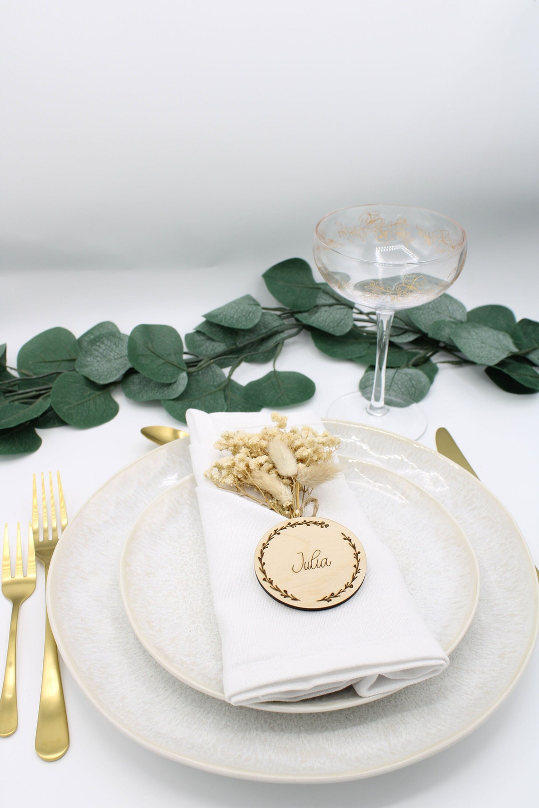 Personalized Wooden Place Cards for Weddings & Celebrations ...