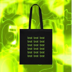 Charli Xcx Brat Tote Bag - Etsy