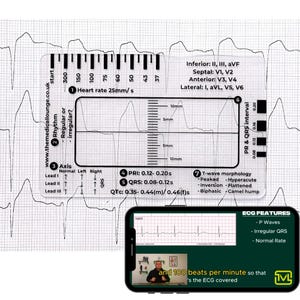 Ecg Ruler & Online Learning Course – 7-Step Ecg Study Bundle