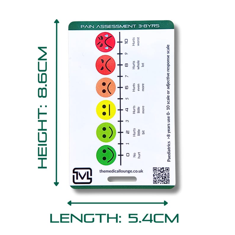 Pain Control Card Paediatric Pain Scales Card – Wong-baker & Flacc - Etsy