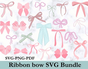 Ribbon Bow SVG Bundle, Ribbon SVG, Bow svg, Present Svg, ribbon SVG, Png, Svg Files for Cricut, Silhouette, Present Bow svg, Cricut