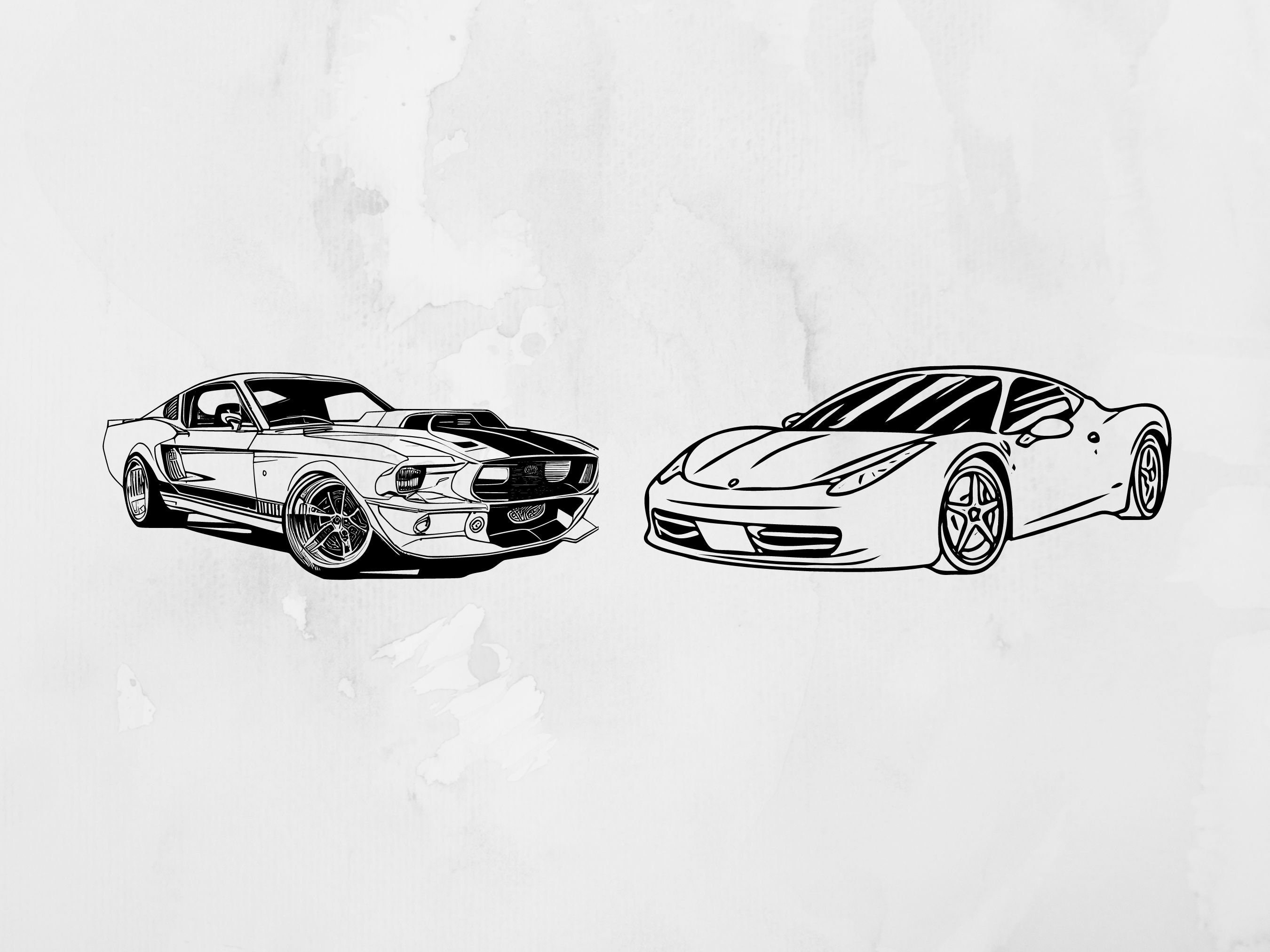 Car Svg Bundle, Car Silhouette Svg, Sports Car SVG, Cars SVG for Cricut