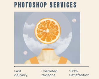 Professional photoshop services, graphic design, custom retouching, custom photo editing, image editing, photo compositing