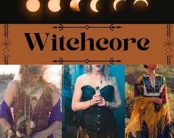 Witchcore Thrifted Mystery Clothing Bundle; Witchy Gift Box; Witch Fashion for Her