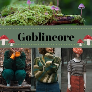 Goblincore Thrifted Mystery Clothing Bundle; Goblincore Gift; Goblin-Style Fashion/Aesthetic