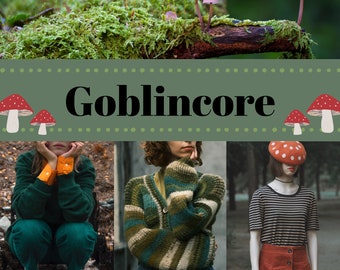 Goblincore Thrifted Mystery Clothing Bundle; Goblincore Gift; Goblin-Style Fashion/Aesthetic