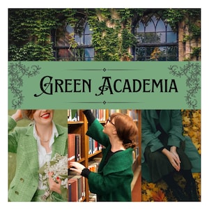 Green Academia Thrifted Mystery Clothing Bundle; Green Academia Gift; Botany Scholar Aesthetic Box, for Her