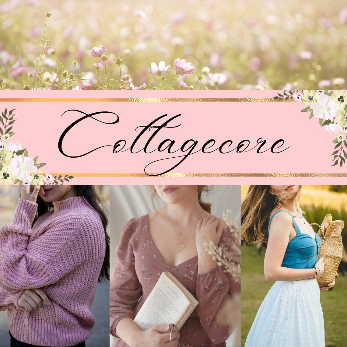 Cottagecore Mystery Clothing Bundle Cottagecore Outfit Etsy