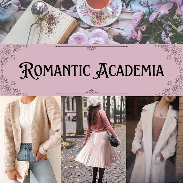 Romantic Academia Mystery Clothing Bundle, Romantic Academia Outfit, Romantic Academia Clothing, Thrifted Romantic Academia Clothing