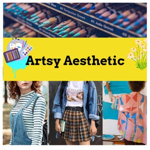 Thrifted Artsy Aesthetic Mystery Clothing Bundle; fashion gift for artist
