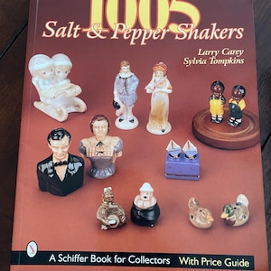 Book Salt and Pepper Shakers - Etsy