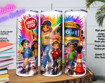 Brigadier - Woman - School - Children - PNG - Cultural Diversity - Various Projects - SUBLIMATION - French - Digital Download