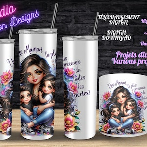 Moeder - Kinderen - Kostbare parel - Moeder - Citaat - IN HET FRANS - Inspirerend - Digitale download - PNG - Sublimatie - Diverse projecten