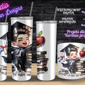 Graduação - Sênior - Escola - Faculdade - Sucesso -Tumbler - Tumbler - Copo -Caneca - Vários projetos - Vários projetos - Digital - PNG- 300dpi+