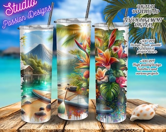 Paddleboard - Lake - Serenity - Tumbler and various projects - Digital Download