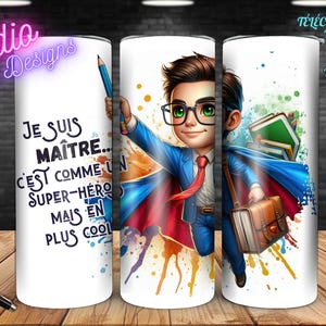 Lehrer - Schule - Superheld - Supermacht - Verschiedene Projekte - PNG Digitale Datei - Tasse - Becher - Tasse