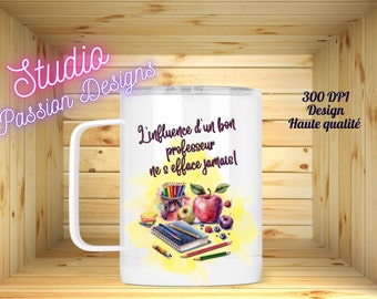 La influencia de un buen maestro - Escuela - Maestro - Lápices - SUBLIMACIÓN - Descarga digital - 2 archivos PNG - Cliparts