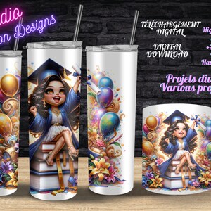 Graduação - Sênior - Escola - Faculdade - Sucesso -Tumbler - Tumbler - Copo -Caneca - Vários projetos - Vários projetos - Digital - PNG- 300dpi+