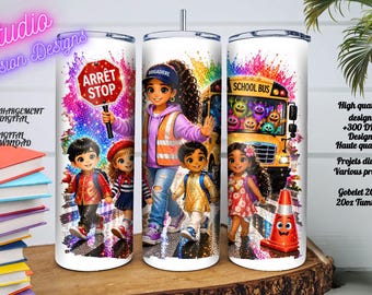 Brigadier - Woman - School - Children - PNG - Cultural Diversity - Various Projects - SUBLIMATION - French - Digital Download