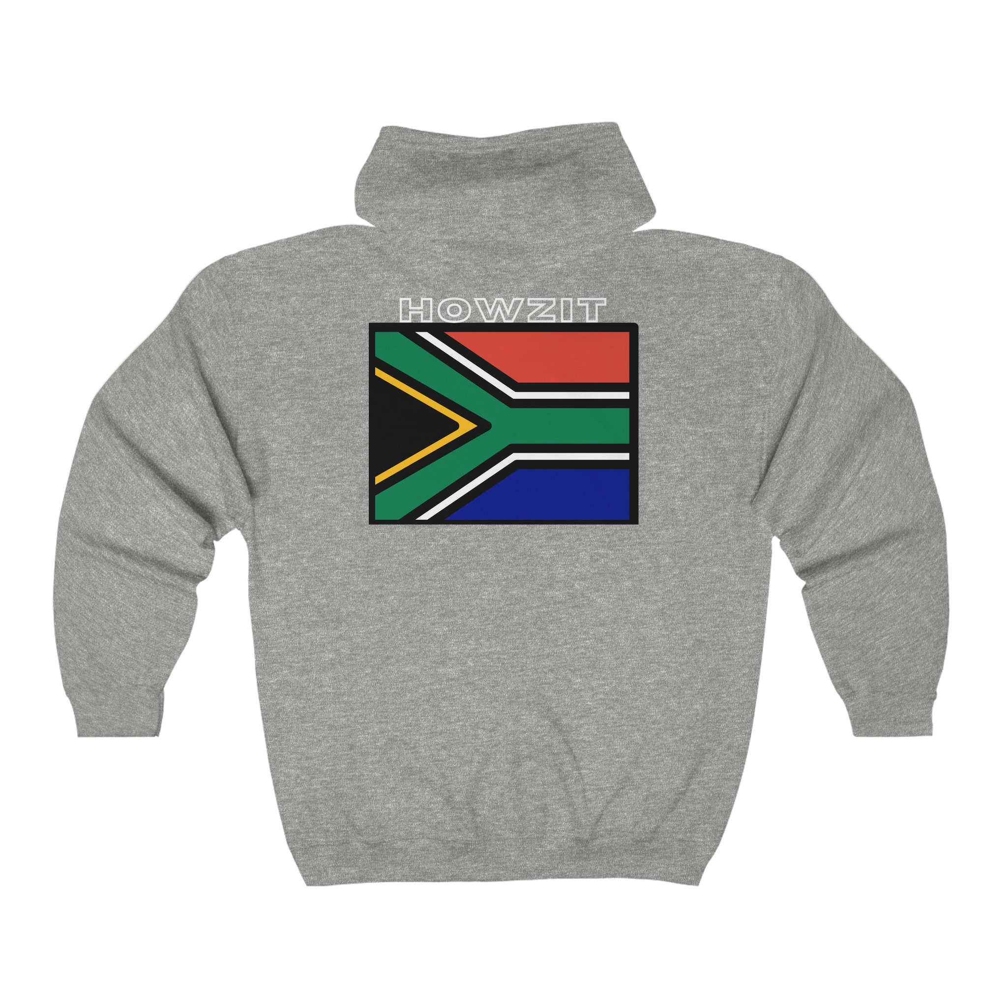 Afrikaans Full Zip Hoodie Howzit Braai Hoodie South African Shirt Gift
