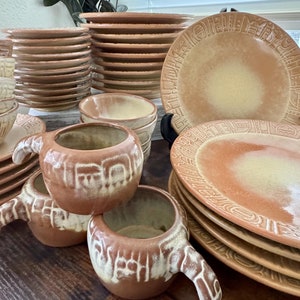 ヴィンテージ アズテック プレート セット ヴィンテージ アズテック