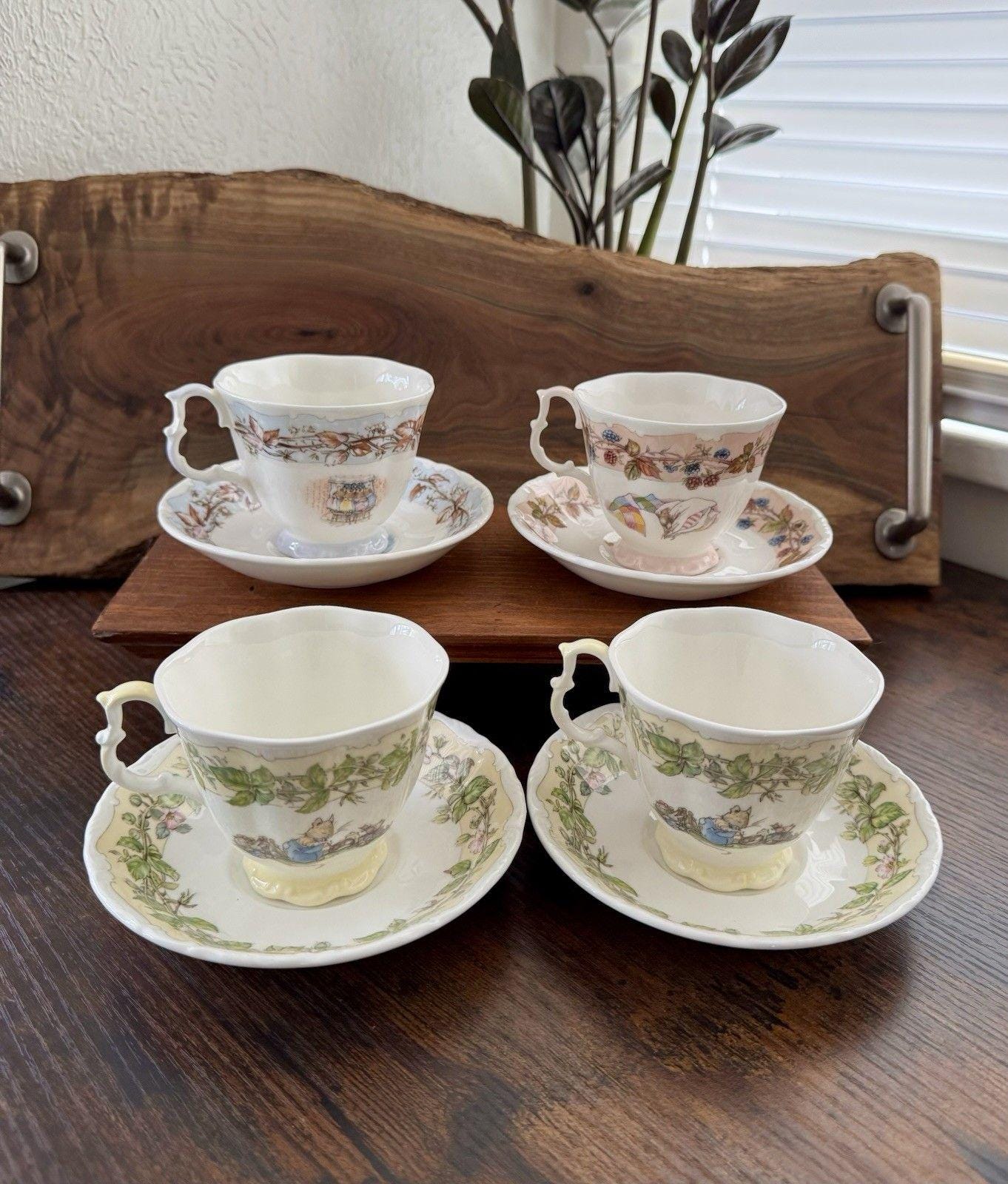 brambly hedge ティーセット　6点 England】Royal Doulton Brambly Hedge ロイヤルドルトン ブランブリー