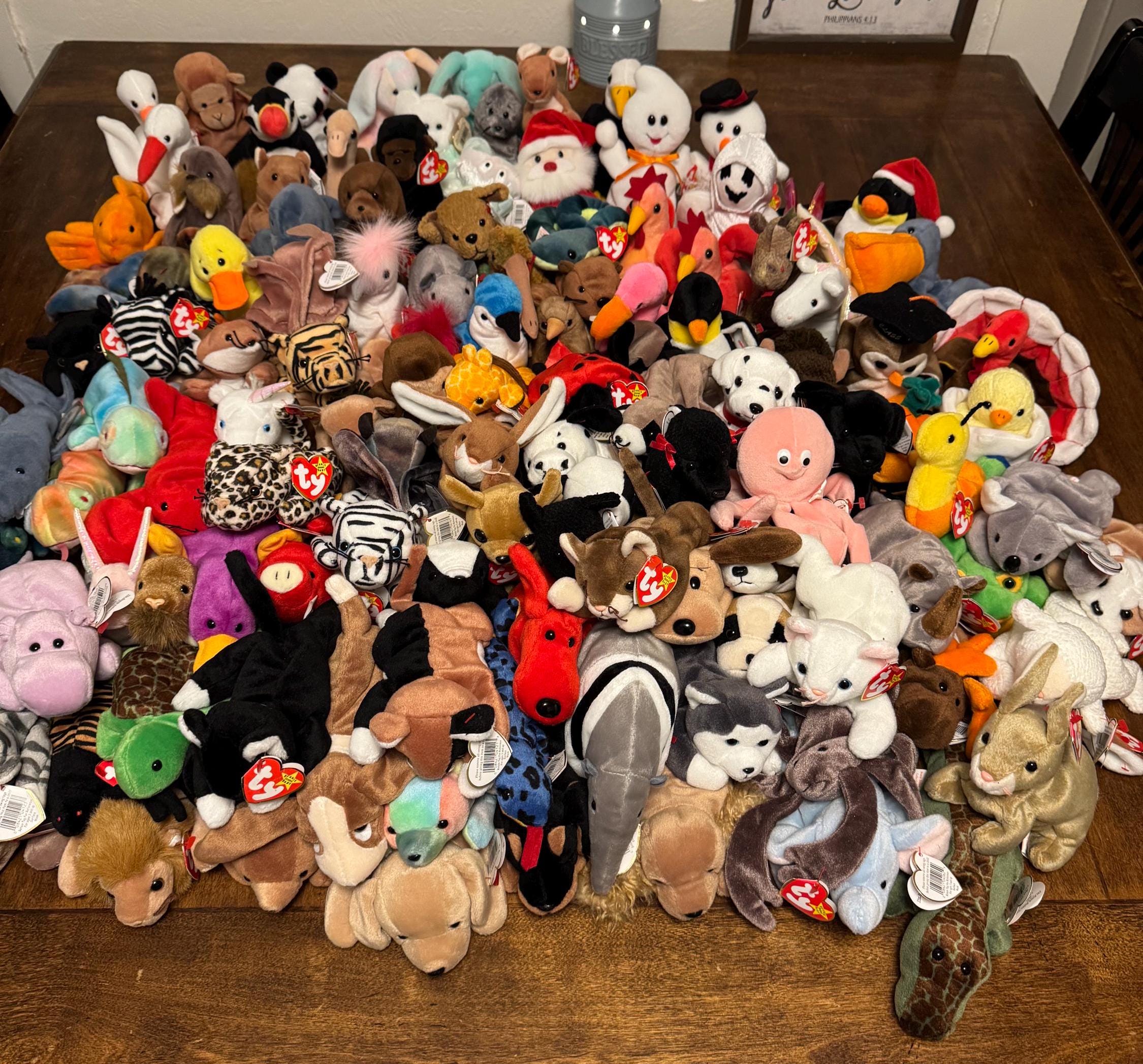 Retired Beanie Babies Vintage Huge Selection - Etsy