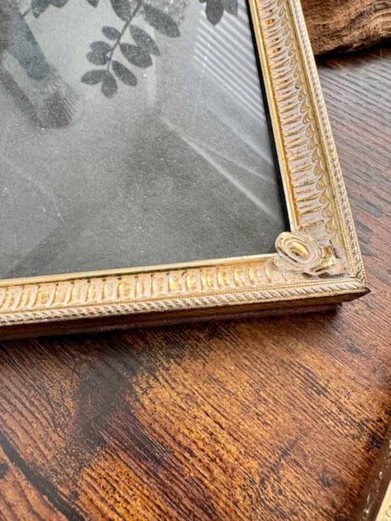 Vintage Gold Tone Metal Picture Frame Set Ornate 5x7 8x10 Photo Frames ...