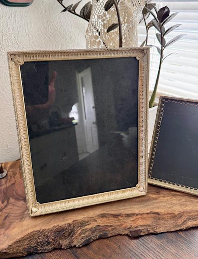 Vintage Gold Tone Metal Picture Frame Set Ornate 5x7 8x10 Photo Frames ...