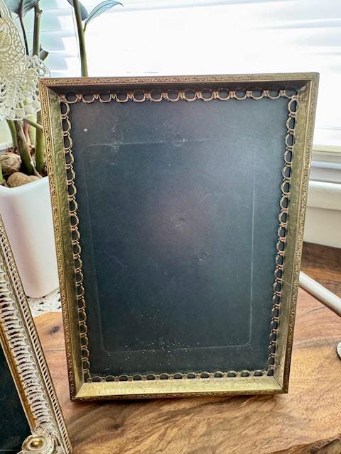 Vintage Gold Tone Metal Picture Frame Set Ornate 5x7 8x10 Photo Frames ...