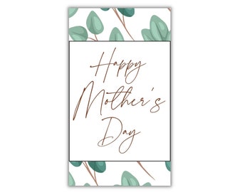 Eucalyptus Mother's Day Gift Tag Printable (PDF)