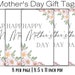 Printable Mother S Day Flower Gift Tag