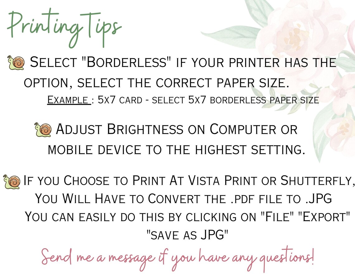 Mother's Day Card Printable PDF, Simple Leaf, Happy Mother's Day, Mothers Day Card, Mothers Day ...