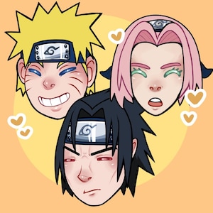 Naruto stickers