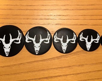 3D Printed Deer Skull Stabilizer Endcap