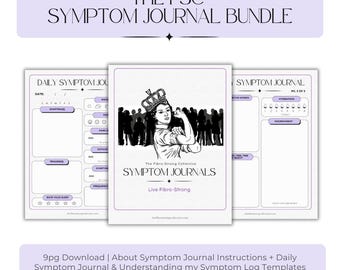 Diario de síntomas del FSC (paquete imprimible y descargable)