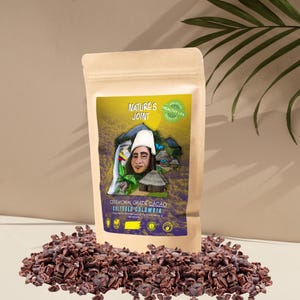 ARHUACO pure criollo ceremonial grade cacao from the heart of the world | organic | granulated | heart opening cacao | colombia