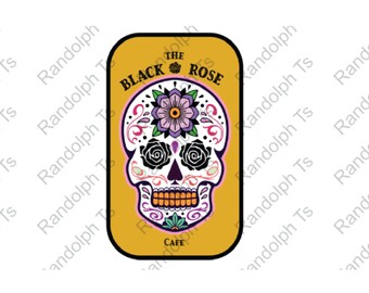 Mexican Skull Art Calavera svg png ai