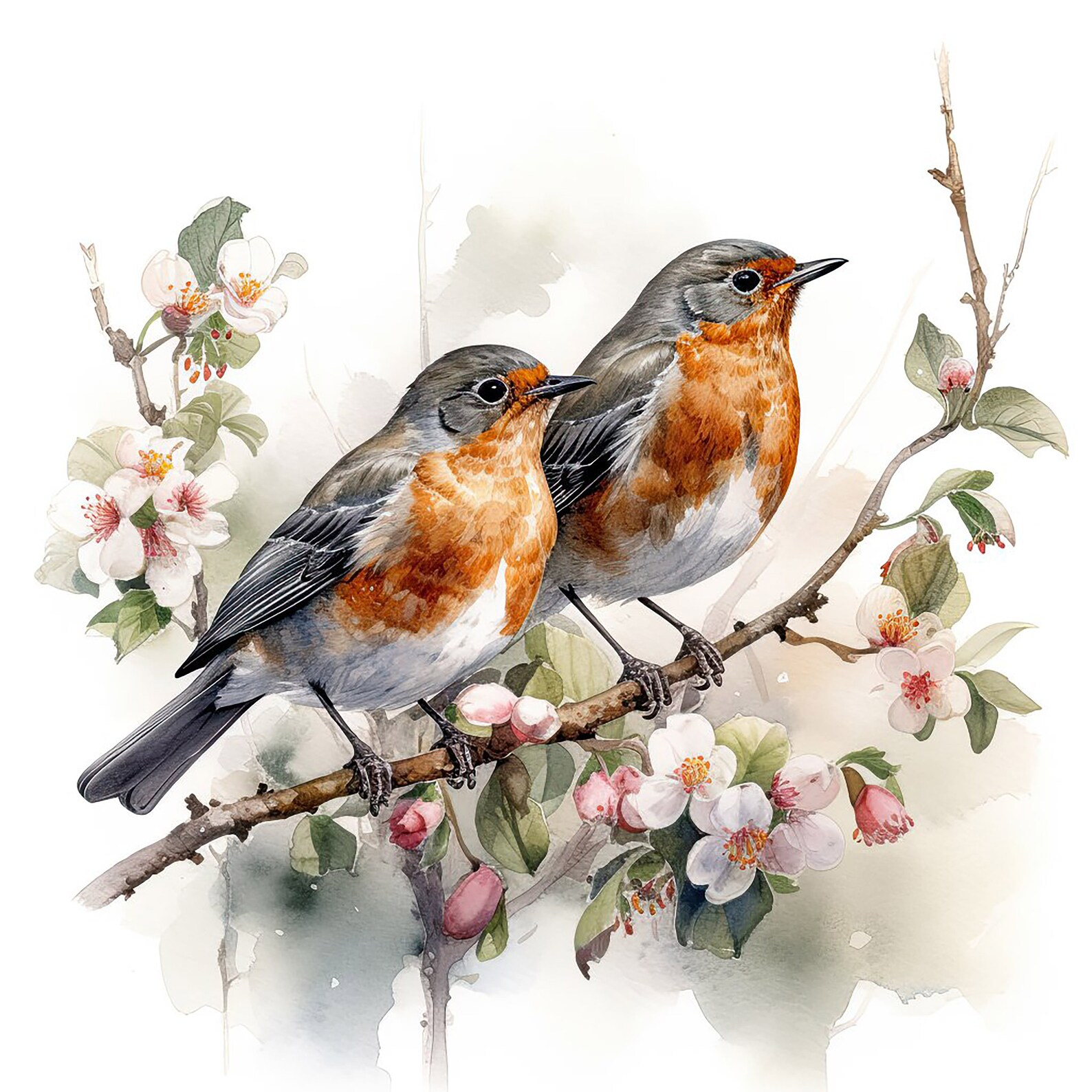 Pair Of Robins Color Painting 12 High Quality JPG Clipart Pack pair-of-robins-color-painting-12-high-quality-jpg-clipart-pack