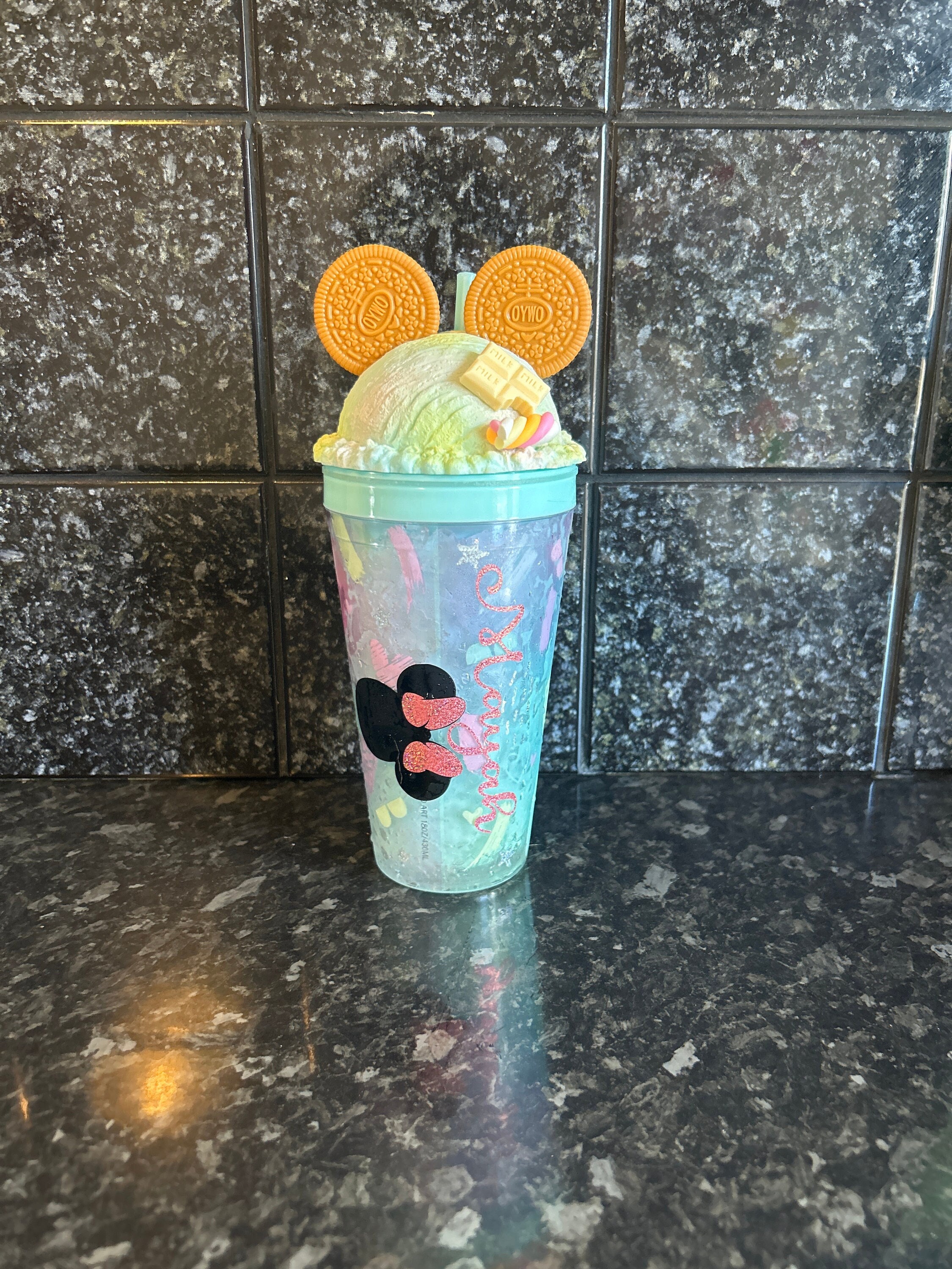 Disney Ice Cream Cups - Disney Treats - Mickey and Minnie 