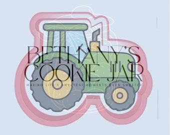 Traktor-Ausstechform STL – 3 Größen inklusive – digitaler Download