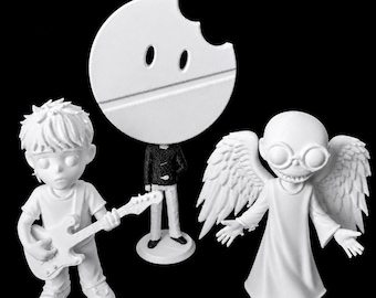 Ren & Webby “Down The Road” 3D Printed Figures – Unpainted PLA Collectibles