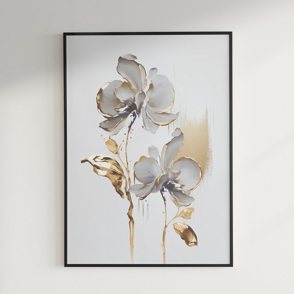 Orchid Painting - Etsy