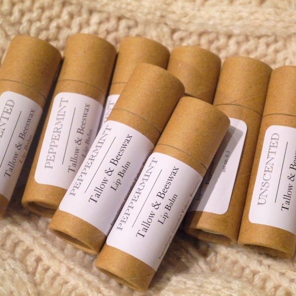 Tallow & Beeswax Lip Balm