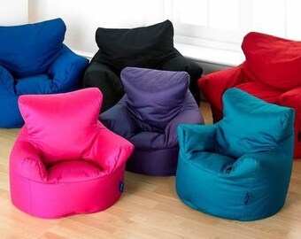 Better Nights Coloured Bean Bag Chairs | Pink , Blue , Black , Red + More