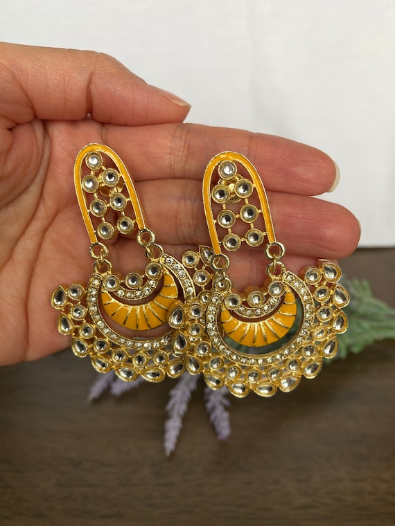 Half jhumka on sale