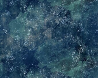 Eye of The Storm Fabric is an artistic interpretation of a night sky.