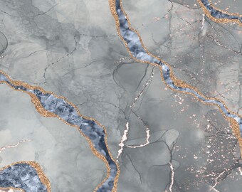Blue Marble Fabric