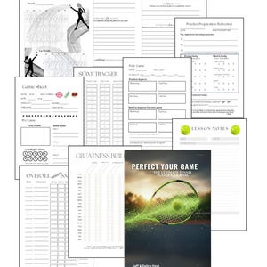 Diario del tenista: Evaluación de entrenamientos y partidos (Descarga digital)