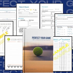 Diário do Jogador de Tênis: Avaliação de Prática e Jogo, Definição de Metas (Download Digital)